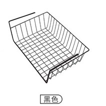 기숙사 침대 머리맡 수납 대침실 주방 찬장 옷장 레이어드 칸막이 테이블 아래 행거 선반, 1층, 스몰 블랙
