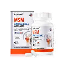 엔젯오리진 MSM 조인트케어맥스비타민D 60정 x 2, 2개