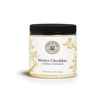 King Arthur Flour Better Cheddar Cheese Powder 킹아서 베터 체다 치즈 파우더 분말 가루 8oz(227g), 1개
