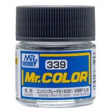 프라모델 도료 도색 아크릴 에나멜 물감 10ml c316-c339 mr 300, c339 g 에니제 그레이