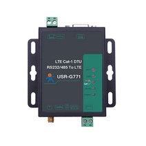 USR-G771-E LTE CAT 1 셀룰러 모뎀 지원 LTE 및 GSM TCP UDP 투명 전송 RS232 RS485 인터페이스 w/ SIM 카, RTU to TCP EU Plug