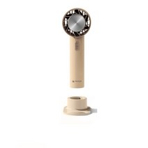 [스미다] 초강력 에어컨 선풍기 냉각 무선 미니 휴대용 ST-AF100 저소음 베이지, 샌드아이보리