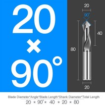 스폿 드릴 60 90 120 0.5-20mm 밀링 스텁 시작 위치 센터 비트 CNC 라우터 커터 초경 엔드 밀, For Steel, 68 D20XR90X100L