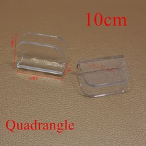 코너 삼각 우드장 삼각형 사각 클립 보호대 테이블 가장자리 투명 가드 커버 연결 브래킷 유리 커피 각도 4 개, [01] A