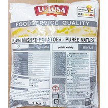 루토사 감자 플레인매쉬드포테이토 1k 혼합감자 hmr 루토사 감자튀김 2kg 케이준감자튀김, 1