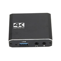Hilitand HDMI 비디오 오디오 캡처 카드 1080P 60FPS 레코더 변환기 마이크 입력 사운드 출력 4K HD 루프 Nintendo Switch/PS4/DSLR/OBS용