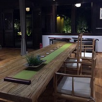 8인용식탁 고재테이블 원목식탁테이블 월넛우드 6인용 10인용 오래된 느릅 나무 통나무, 메인 의자