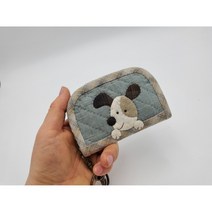 [퀼트메이트] 강아지카드지갑 만들기 패키지, 1개