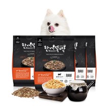 한끼뚝딱 클래식 국산 강아지사료 2.4kg+사은품, 4_오리고기 2.4kg