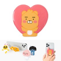 카카오 프렌즈 스마트톡 핸드폰 그립 스탠드 톡 리틀 라이언 어피치 무지 네오, 1개, 리틀프렌즈 빅쿠션_리틀 라이언