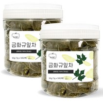 권뱅푸드 국산 금화규 금화규잎차 티백 50개입 고급용기형, 100개, 1g