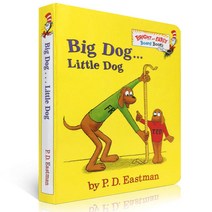 Dr Seuss 영어 아기 보드북 유아 몬테소리 그림책, Big Dog Little Dog