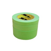 3M 233+ 녹색 마스킹 테이프 15mm/24mm/45mm 길이 40M / 프리미엄 내열 고성능, 마스킹 24mm (3M 233+ 녹색) / 길이40M