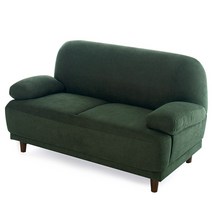 [갬성소파 한정수량 추가즉시할인] 에보니아 엔느 2인용소파, 패브릭_그린