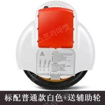 외발전동휠 왕발통 NK702 대리기사 이동 전동휠, 스탠다드 45km 화이트+보조바퀴, 60V