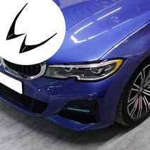 BMW G20 헤드라이트 리플렉터 필름 3시리즈, 옐로우, 1개