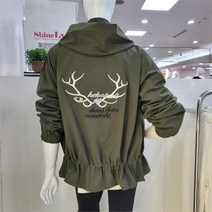 샤이린 DP01 자수 야상 점퍼 Sc1mjp704