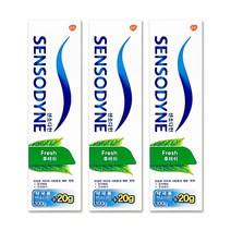 내일도착배송) 센소다인 치약 / 후레쉬, 120g, 3개