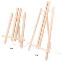 화판 나무 미니 철제 테이블 휴대용접이식 이젤 목재 이젤 광고 전시 디스플레이 선반 홀더 30/50 cm 페인