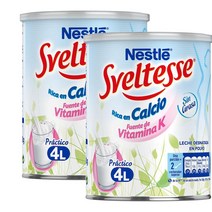 네슬레 스벨테스 칼슘 탈지분유 캔 400g 2개 유럽