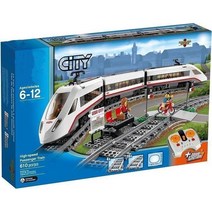 중국호환레고 60051 시티 고속 열차 기차 피규어, [완벽한 복각] 하모니호