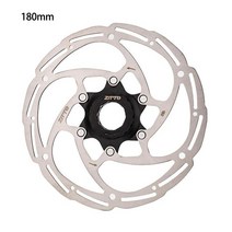 디스크로터 튜닝 브레이크 캘리퍼 패드 자전거 센터 잠금 디스크 브레이크 로터 140mm/160mm/180mm/203mm M, 180mm, 02 180MM