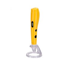3D펜 드로잉 펜 DIY 3D 인쇄 PCL 필라멘트 크리 에이 티브 장난감 선물 디자인, 10.YELLOW - UK plug