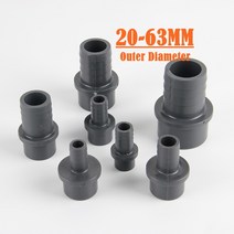 PVC부속 파이프 마개 배관 pvc 파고다 커넥터 정원 관개 소프트 호스 어댑터 pvc 호스 피팅 수족관 조인트 액세서리, 14 Outside 32-30mm