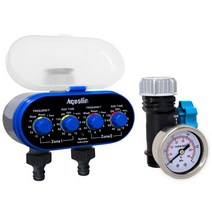 압력계 압력 측정 1MPa 140psi 10bar 34’’수압 게이지 볼 밸브 유량, GW00111-21032
