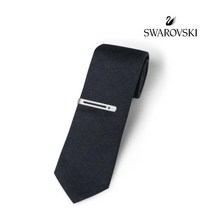 [KT알파쇼핑]스와로브스키 네이비 넥타이 핀 세트 5497417