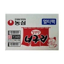 농심 너구리 120g 40봉 1박스, 단품