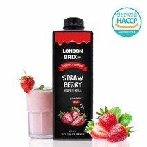 파낙스 런던브릭스 블랙라벨 리얼 딸기 1L 1.2kg