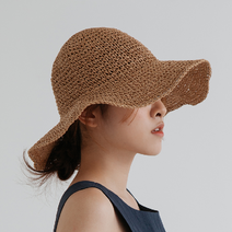 베이직 와이드 여름 버킷햇 라탄모자 S20_HAT_011