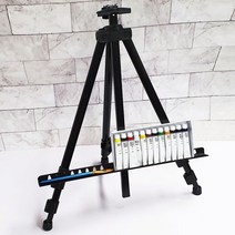 접이식 철제 이젤 미술 전문가용 거치대 드로잉 대형 예식장거치대 미술학원이젤 그림거치대 화판 금속이젤 마