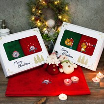 카카오프렌즈 크리스마스 2매선물세트(박스포함), X-MAS, 어피치세트