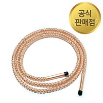동 배관 동파이프 15.88x3000mm 동스파이럴 주름배관 스파이럴 튜브, 1개