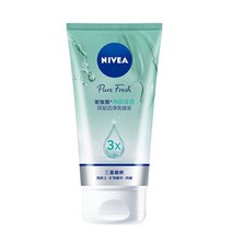 Nivea 페이셜 클렌저 히알루론산 리치 포밍 딥 클리닝 모이스처라이징 오일 컨트롤 페이스 워시 스킨 케어, 01 Deep cleaning