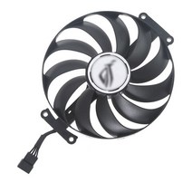 냉각 팬 7Pin 95MM for ASUS ROG STRIX RTX 3060 Ti 그래픽 카드 GPU 쿨러 CF1010U12S, 01 left fan