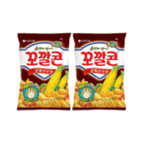 소리까지 맛있다 롯데 꼬깔콘 군옥수수맛 144g 2개