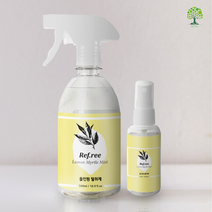 섬유향수 옷땀냄새제거 섬유탈취 패브릭퍼퓸 레몬머틀 스프레이 탈취제 50ml 500ml, 1개