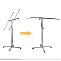 공조리프트 4m 천장 설치 목공 수동 핸드 리프팅 시스템 에어컨 샹들리에 천장 조명 설치, 4.0m 수동