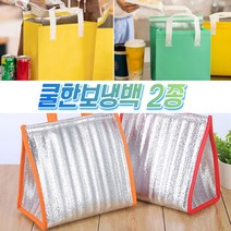 보냉가방 보온가방 도시락가방 테이크아웃 포장 쿨러백 아이스팩 부직포보냉, 부직포-중(24x15x26cm)/빨강