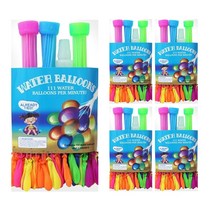 특허받은 자동 물풍선 제조기 37p*3세트 111개에 1팩 다양한 옵션 세트 구성 물 풍선 폭탄 세트, 37*15세트(5팩)