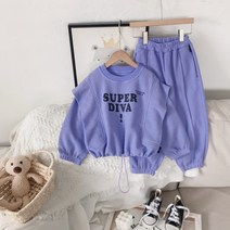 주니어 캐주얼 수면 상하복 세트