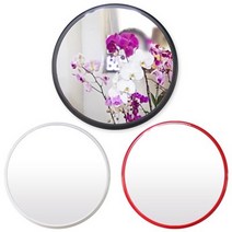 메탈 대형 인테리어 벽거울 50cm (3종).골든벨시계(무료배송), 7308(레드)