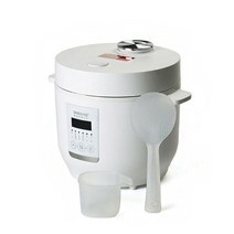 키친아트 전기밥솥 라팔 아이퀸 전기밥솥 + 쌀스쿱 + 밥주걱 세트 화이트, KR-D350BB