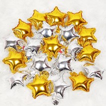 생일풍선 파티 숫자 풍선 5"미니 혼합 색상 심장 오각형 풍선 꽃 만들기 꽃다발 케이크 장식 Eid 발렌, 01 as picture_02 20pcs_01 5 인치