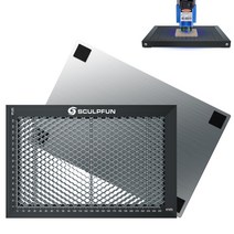 레이저 절단 Sculpfun 레이저 조각기 모듈 90W CO2 헤드 커터 목재 아크릴 절단 금속 S9/S6, 02 300X200mm Panel