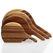 스탠딩 나무도마 플레이팅 도마 캠핑용 이유식용 서빙, 중