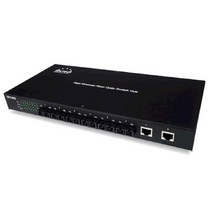 솔텍 SFC400-SCS6 메가 2포트 싱글 SC 6포트 TX RX 광 스위치 허브